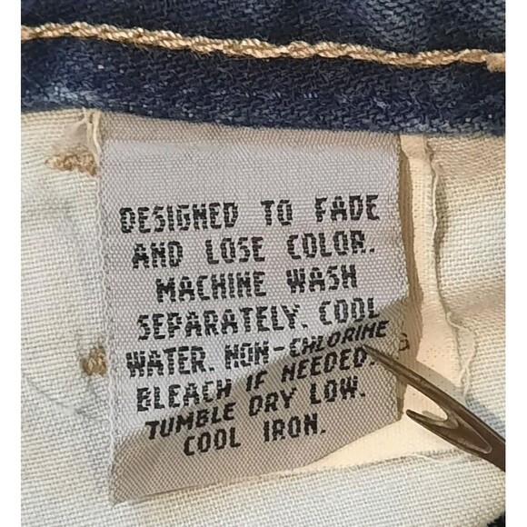 VTG Marithe Francois Girbaud Jeans Men 33 x 32 Pants Y2K 90 Baggy Wide HONG KONG - Picture 5 of 7